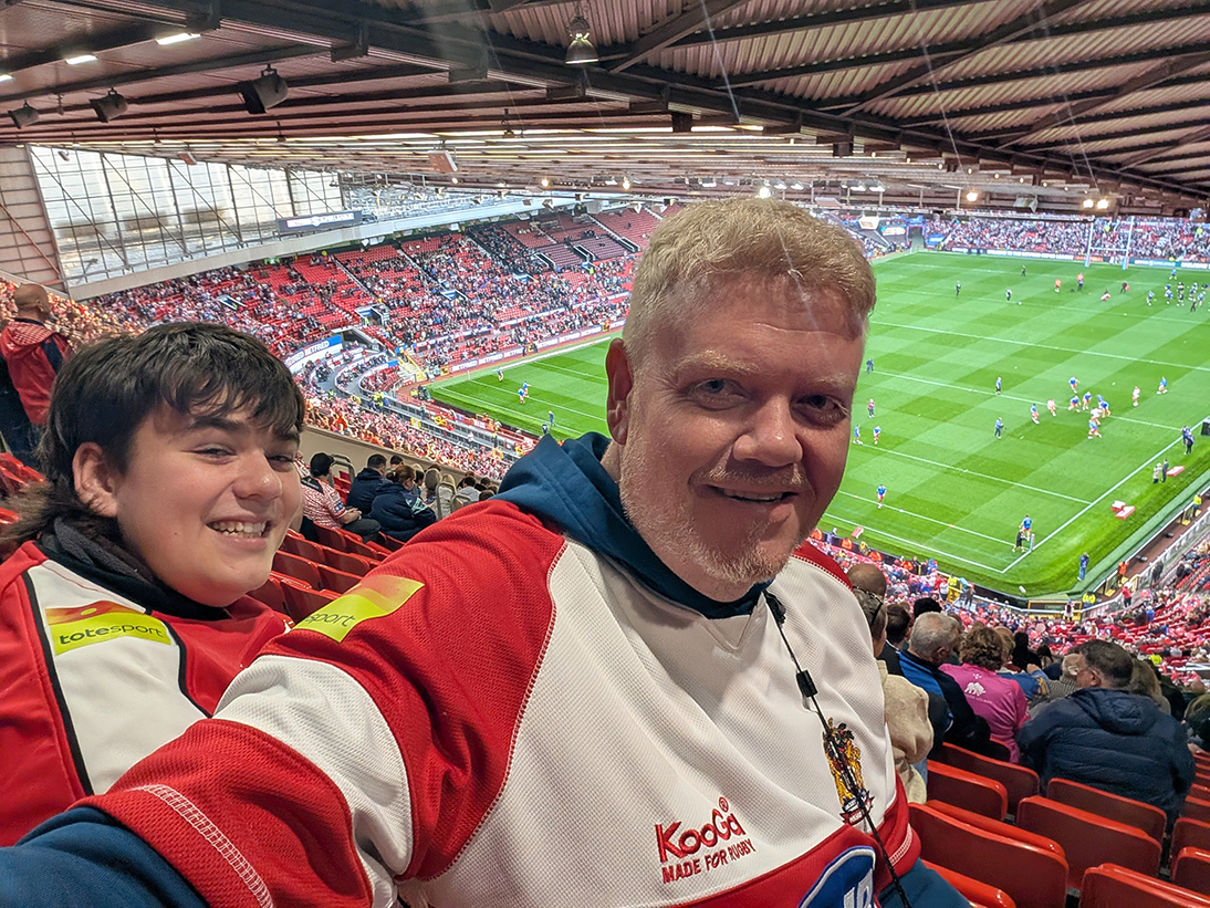 Empty Theatre of Dreams Selfie