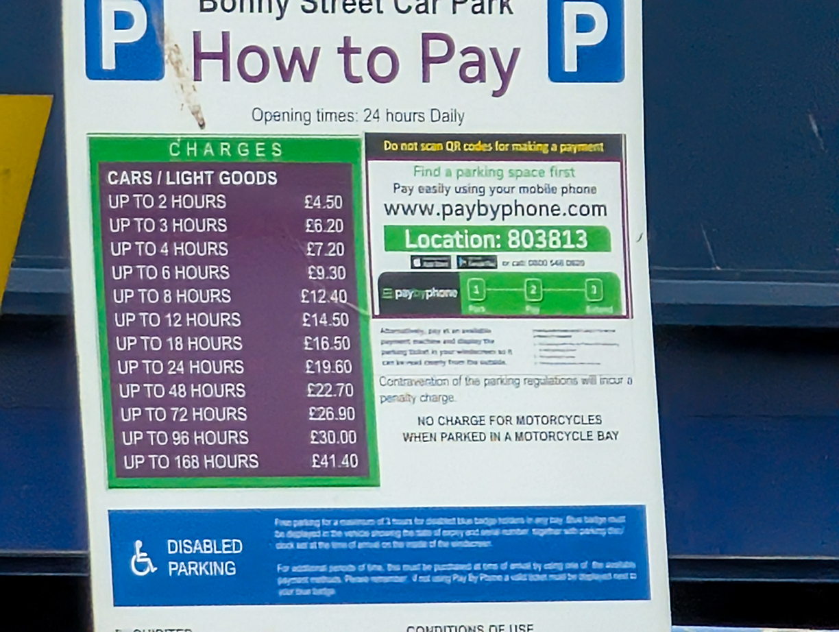 Stupid parking apps