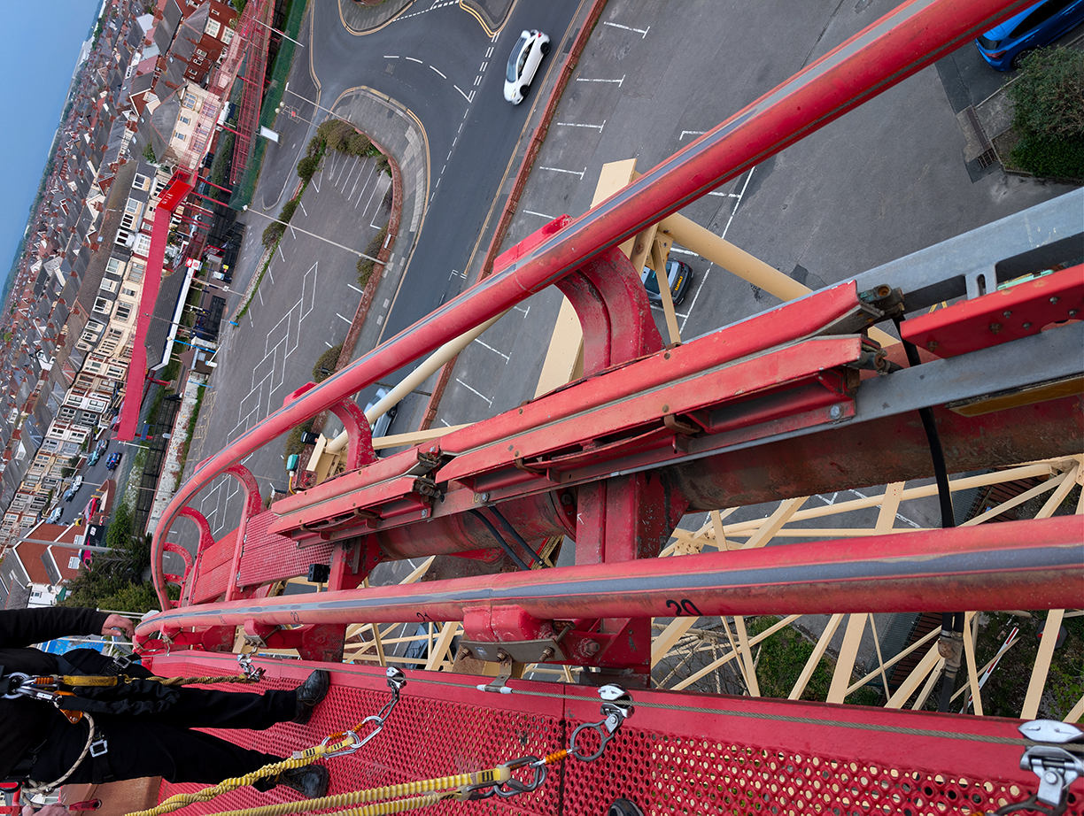 Mid course brake run